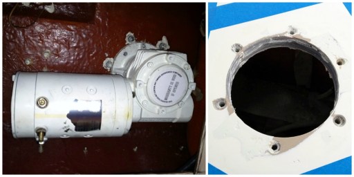 Winch motor & gel coating