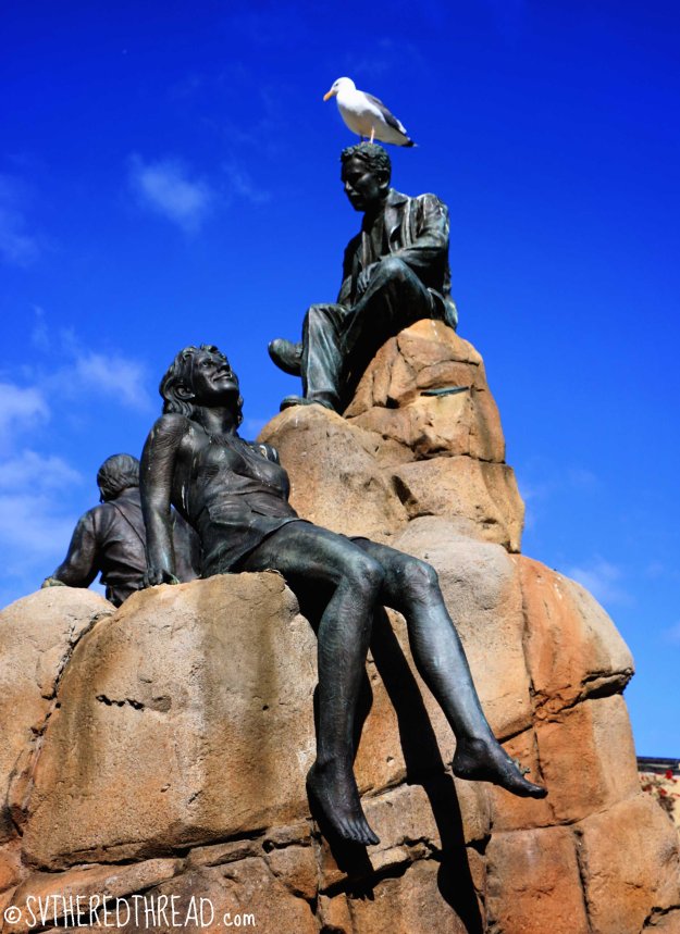 Monterey_Cannery Row Monument_Ladies