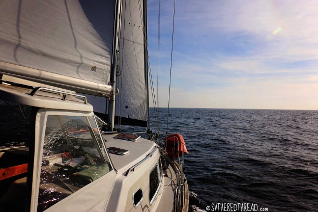 #Passage_The Red Thread sailing