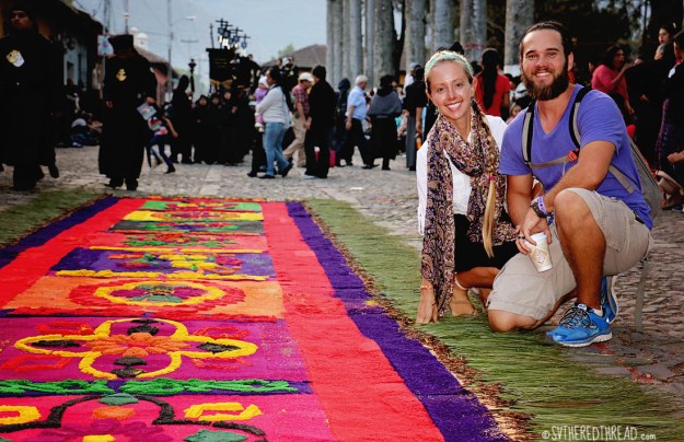 #Antigua_Semana Santa_Jessie & Neil