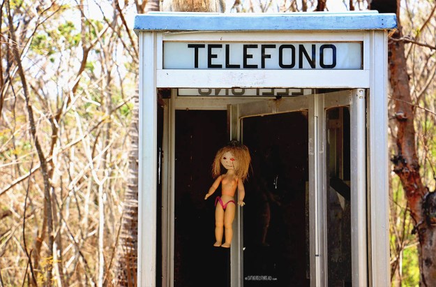 #Isla San Lucas_Scary, scary doll