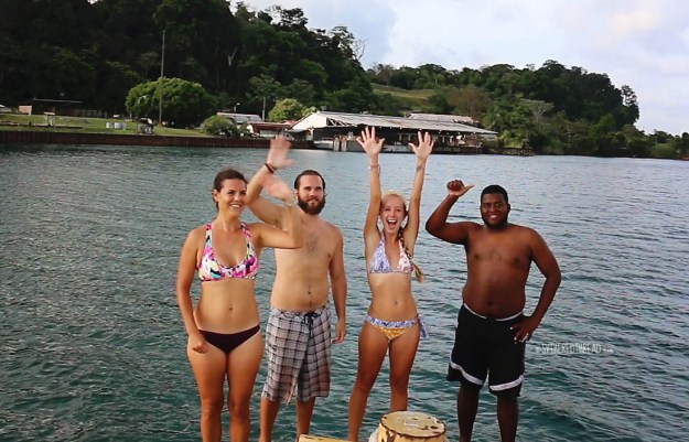 #Panama Canal_Lake Gatun swim