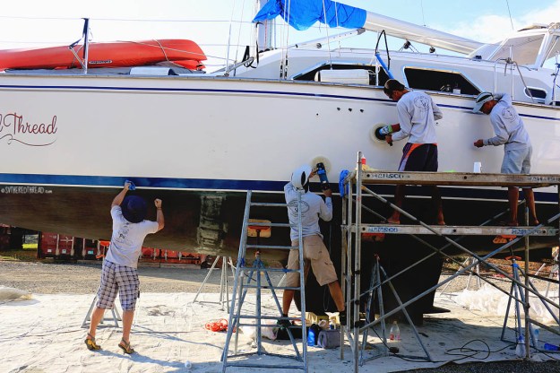 #Haulout_Polish + wax work