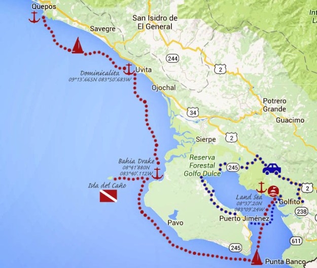 #Bahia Drake to Golfito_map3