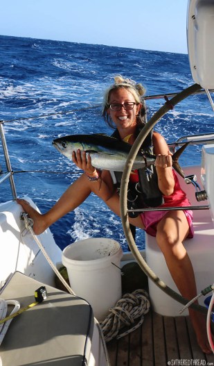 #Passage to Galapagos_Jessie + yellowfin