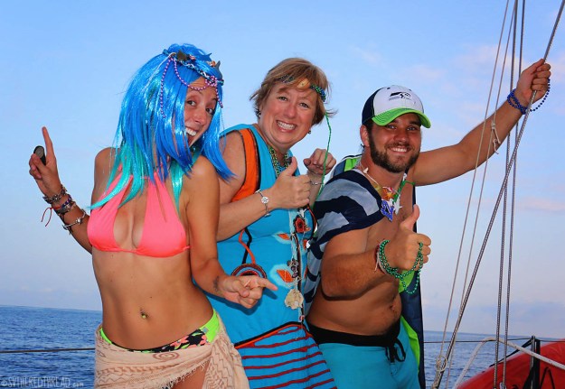 #Equator crossing_We 3 Shellbacks!