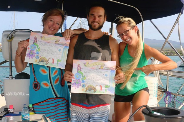 #Equator crossing_Certificates by Kuzya