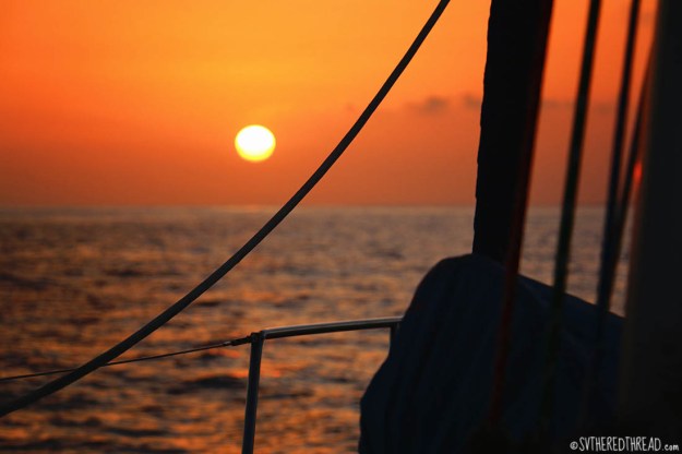 #Passage to Isla Santa Cruz_Running out of daylight